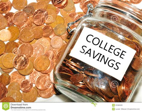 College Savings Royalty Free Stock Images - Image: 25386569