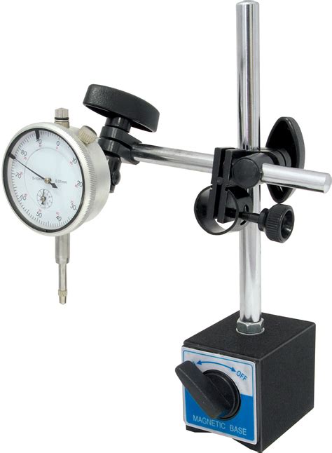 Dial Indicator And Magnetic Base Kit Rok
