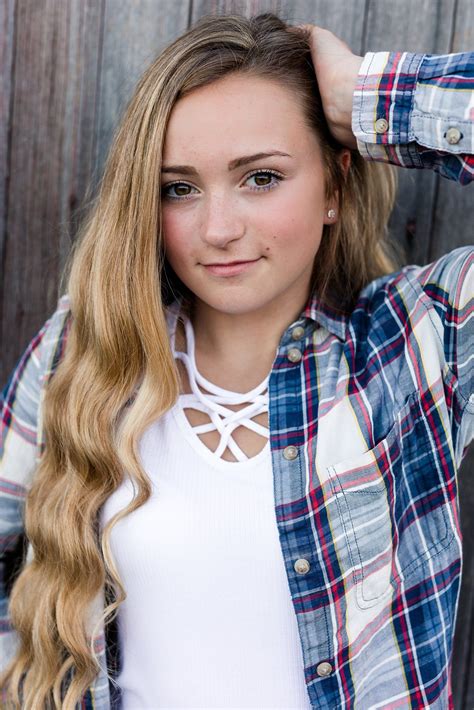 Country Styled High School Senior Pictures On A Farm And Little