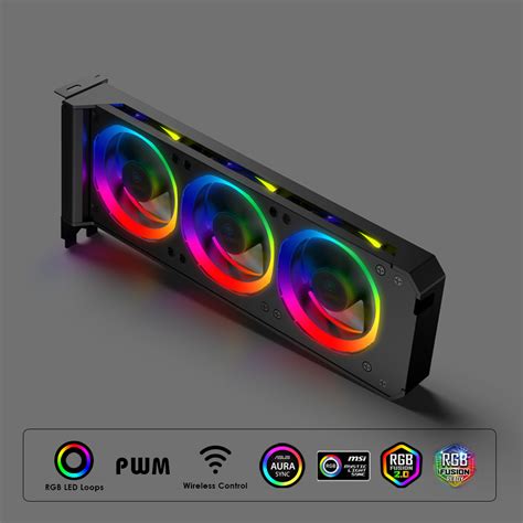 Anidees Rgb Vga Cooler Adds Airflow And Bling To Your Graphics Card