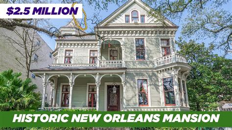 Inside This 2500000 New Orleans Mansion Youtube