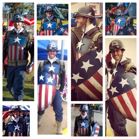 My Captain America Ww2 Cosplay Collage Comic Con Costumes Ww2 Costume
