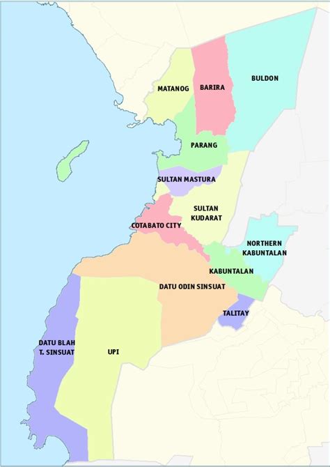 Maguindanao Del Norte History Geography Economy