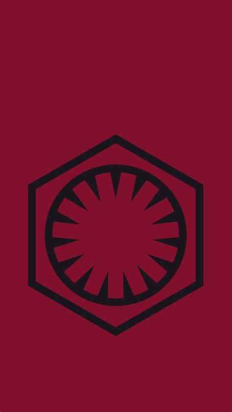 Star Wars Vii The Force Awakens The First Order Symbol The New