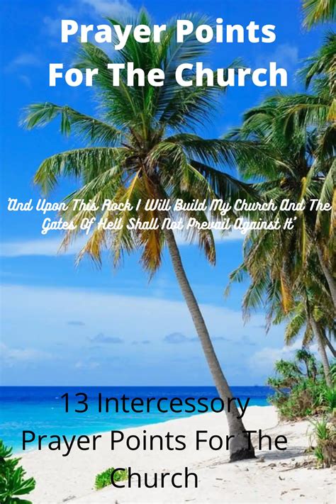 13 Strong Intercessory Prayer Points For The Church Faith Victorious