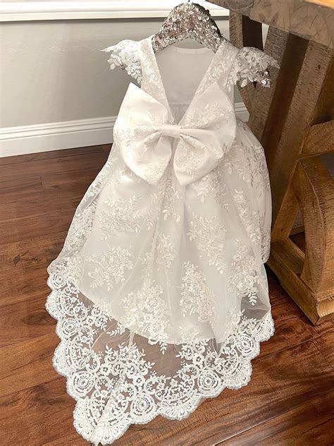 Girls Blessing Gown Girls Christening Gowns Baptism Gown For Girl