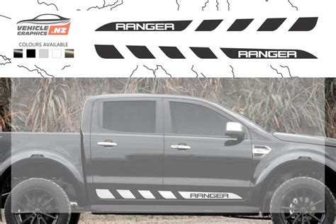 Ranger Side Stripes Graphic Kit Ford Vehicle Graphics Nz