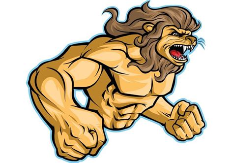 Vector Lion Sports Mascot 111863 Welovesolo