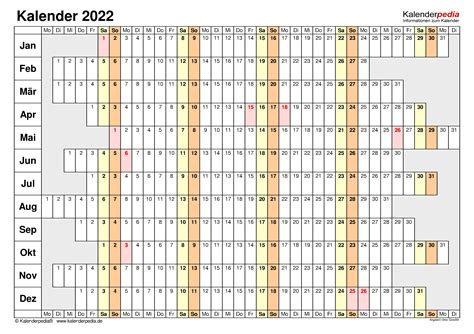 Quartals Kalender 2022 Kalender Ausdrucken