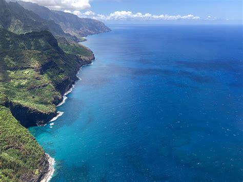 The Na Pali Coast And Its Reefs Kauai Hawaii Oc 3833x2874 R