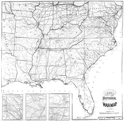 Hargrett Library Rare Map Collection American Civil War