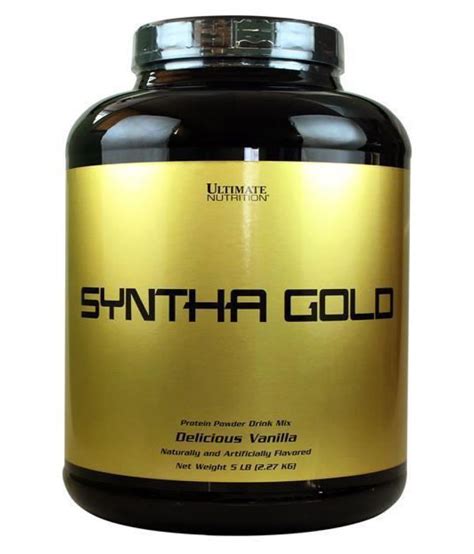 Optimize your food intake, change eating habits and achieve individual goals with us. Ultimate nutrition Syntha Gold Whey Protein 5 lb: Buy ...