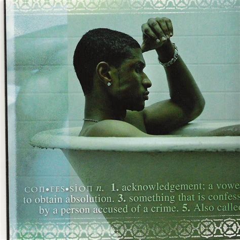 Carátula Interior Frontal De Usher Confessions Special Edition
