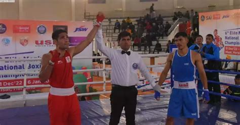 national boxing championships gaurav solanki hussamuddin biswamitra register victories on day 2