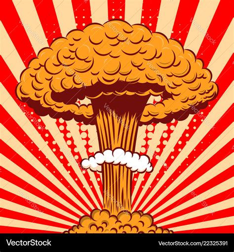 Atomic Bomb Cartoon Drawing Vector Nuke Png Bodenewasurk
