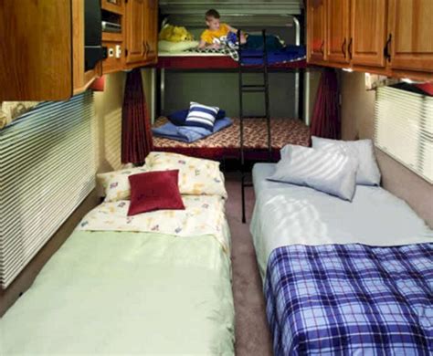 Rv Campers Ideas With Bunk Beds 7 Bunk Bed Designs Camper Bunk Beds