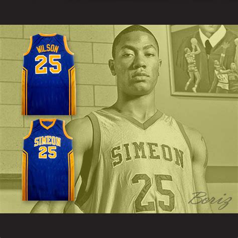 Ben Wilson 25 Simeon High School Basketball Jersey — Boriz