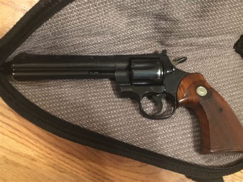 Colt 1970 Python 6 Blued 357 Magnum For Sale At 14887281
