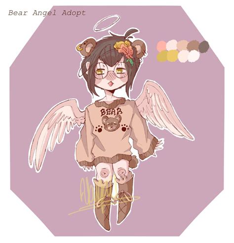 Bear Angel Girl 🐻 Bta Closed Coinadopts Amino