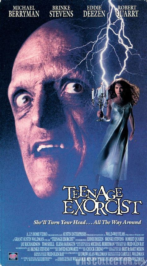 Teenage Exorcist 1991 Horror Movie Art Horror Posters Horror
