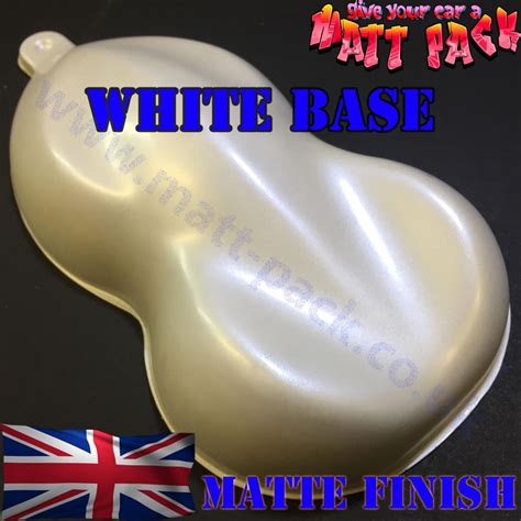 Fine Satin White Pearl Pigment From Matt Pack