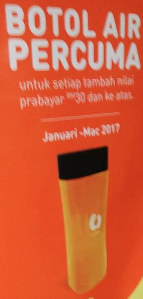 You must comply with those terms and conditions including the relevant service description, privacy notice and. Top Up RM30 U Mobile Reload FREE Water Bottle @ Giant ...