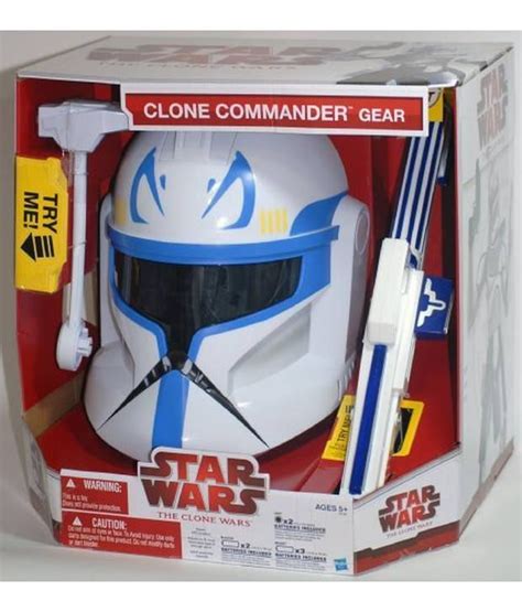 Star Wars The Clone Wars Clone Commander Rex Gear Helmet