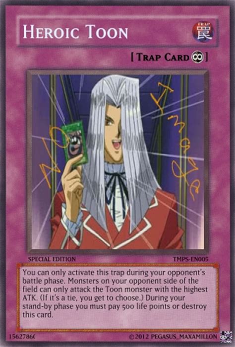 In the ocg and tcg, toon is an ability. New Toon Cards - Advanced Multiples - Yugioh Card Maker Forum