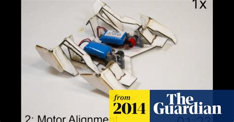 Origami Robot Builds Itself Video Technology The Guardian