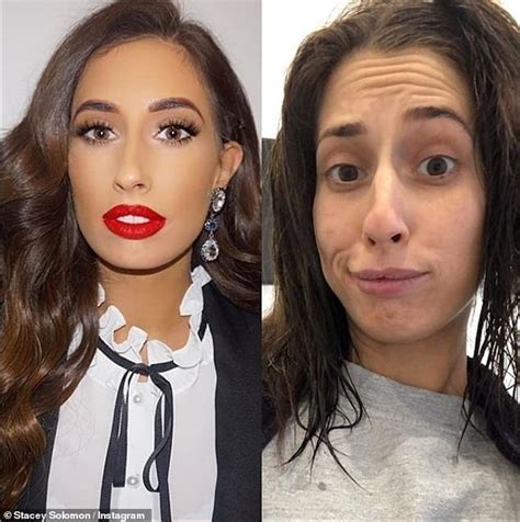 In a post showing herself painting a wall in a number of sample colours, stacey wrote: Stacey Solomon posts candid before and after snap as she ...