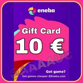 Buy Eneba Gift Card 10 EUR Global Stockable For 11