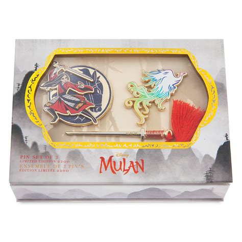 Mulan Pin Set Live Action Film Limited Edition Is Here Now Dis