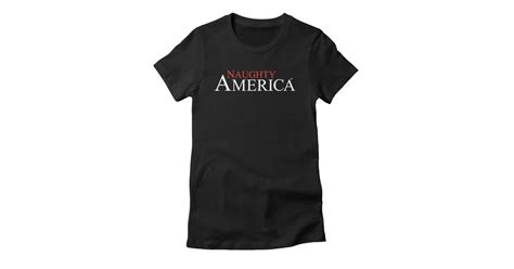Official Naughty America Logo T Shirt And Hoodies On Black Or Blue