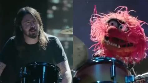 Bear Witness To Dave Grohl And Animal Duking It Out In An Epic Drum