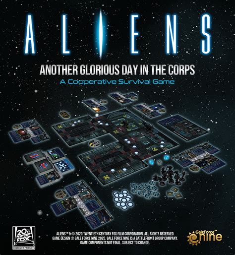 New Aliens Board Game Details Drop From Gale Force Nine Ontabletop