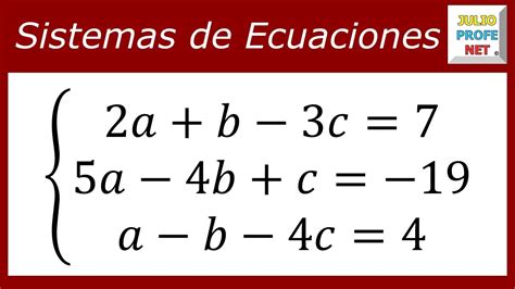 Sistema De Ecuaciones Lineales Definicion Y Ejemplos Compartir Ejemplos