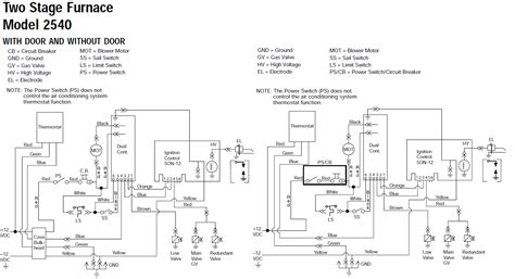 stage furnace thermostat wiring diagram  wiring diagram sample