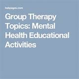 Pictures of Group Speech Therapy Activities