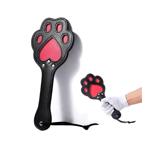 Blackwolf Cute Bdsm Spanking Paddle Beat Cat Claw Sex Paddle Slave Kinky Sm Products Bondage