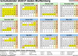 Wann ist der nächste feiertag in bawü? Kalender 2021 Baden Württemberg Kalenderpedia - Halbjahreskalender 2021 2022 Als Word Vorlagen ...