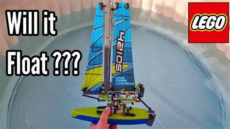 Does This Lego Boat Float Youtube