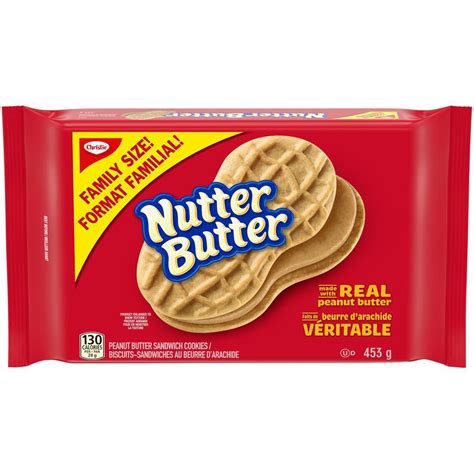 Allow cookies to cool on baking sheet for 5 minutes before removing to a wire rack to cool completely. Nutter Butter Cookies Family Size | Walmart Canada