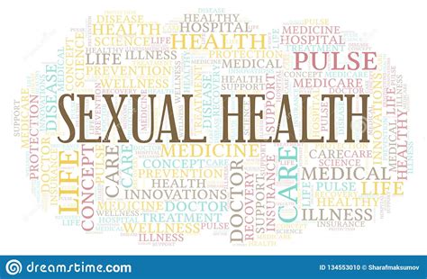 Sexual Health Word Cloud Stock Illustration Illustration Of Text