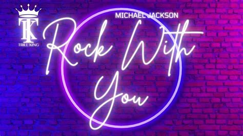 Michael Jackson Rock With You With Lyrics Youtube