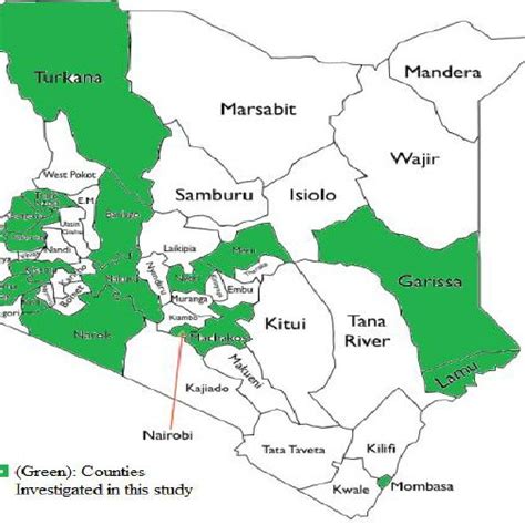 Code county regionprovince 1 mombasa coast 2 kwale coast 3 kilifi coast 4 tana river coast 5 lamu coast. Map of Kenyan Counties (Source: Geocurrents) | Download Scientific Diagram