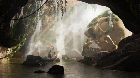 Skull Cave Finished Projects Blender Artists Community