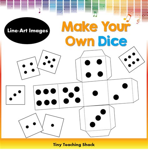 Giant Dice Printable Template