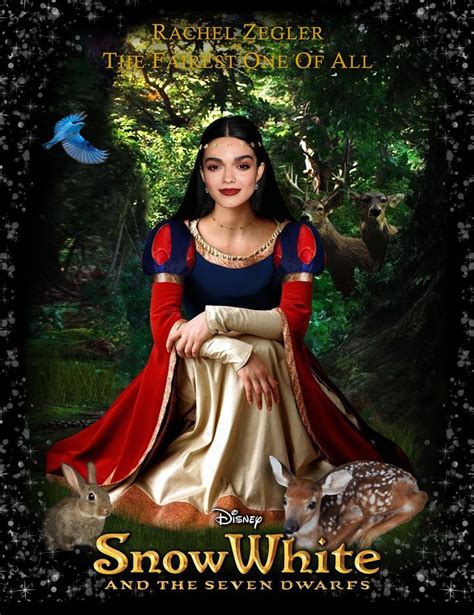 Rachel Zegler As Snow White Biancaneve Capelli Bianchi Bianco