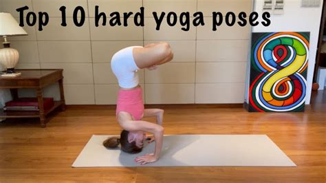 Top 10 Hardest Yoga Poses With Names 🧘‍♀️ 5 Min Advanced Yoga Asanas With Transitions Youtube