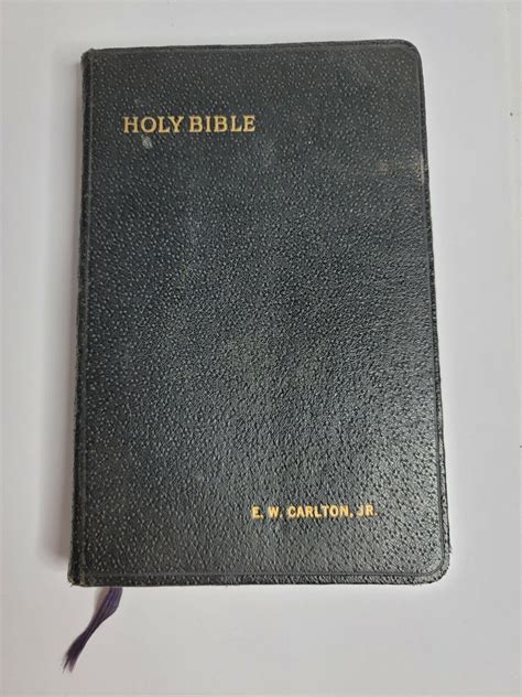Vintage Holy Bible Self Pronouncing Edition Kjv Authorized King James